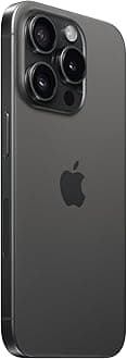 Apple iPhone 15 Pro, US Version, 512GB, Black Titanium for Boost Mobile (Renewed Premium)
