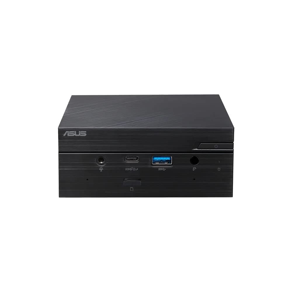 ASUS Mini PC PN51 Ultracompact barebone computer with AMD Ryzen 5 5500U processor and support for quad 4K displays with up to 64 GB DDR4 RAM M.2 SSD WiFi 5 Windows 10 Pro and dual USB 3.2 Gen 2 Type-C