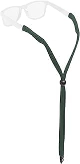 Original Cotton Safety Eyewear Retaine-Unisex Keeper for Sunglasses-Adjustable Fit & Made in USA (Standard-End Size)