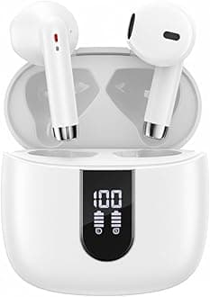 Wireless Earbuds For Samsung Galaxy S24 S25 FE Plus Ultra / A17 A56 A36 A26 A16 A15 5G A25 A35 A55/ S23 FE, (BT010) Wireless Bluetooth 5.3 Earbuds with Microphone Hi-Fi Stereo Sound Headset