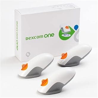 Dexcom One Sensor for Diabetes Monitoring 3 sensors and 1 Transmitter