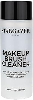Stargazer Make-Up Brush Cleaner. Gentle water based brush cleaner that is compatible with automatic brush cleaners.