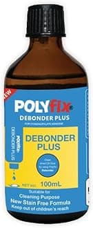 Debonder Plus for Cleaning For Removing Dried Cyanoacrylate Adhesive from any surface or Clothes,Wooden Substances, Leather Surfaces, Metals etc, Non-Whitening. 100ml
