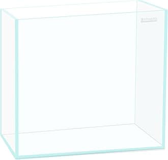 29 Gallon Tall Rimless Aquarium Tank, Ultra Clear Low Iron Big Fish Tank, L17.7×W17.7×H21.7 Glass Thickness 6mm with EVA Foam Leveling Mat