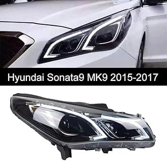 Car Styling For Hyundai Sonata Headlights 2015-2017 Sonata 9 MK9 Headlamp Sonata 8 LED Headlight Front light Dynamic Signal (xenon kit)