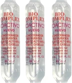 Bio Complex Proactive Hair Ampoules - Intensive Hair Conditioner & Restorer for Shine & Softness - 0.61 fl oz Each - Star Products (3-Pack)