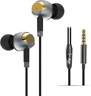 Noise Isolating in-ear Earphones EP-630 Series Fit iPhone, iPad, iPod, Samsung with Microphone