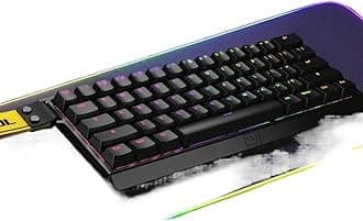 Wooting 60HE Custom Magnetic Mechanical Gaming Keyboard Wired Lightweight PBT Keycap Compatible With Electronic Sports And Laptop Gaming(Assemble 4Axis)