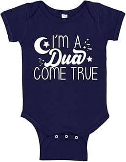 I'm A Dua Come True Muslim Baby Bodysuit One Piece or Toddler Shirt First Ramadan Eid Mubarak Newborn Baby Gift