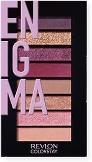 Revlon Eyeshadow Palette, ColorStay Looks Book Eye Makeup, Highly Pigmented in Blendable Matte & Metallic Finishes, 920 Enigma, 0.21 Oz