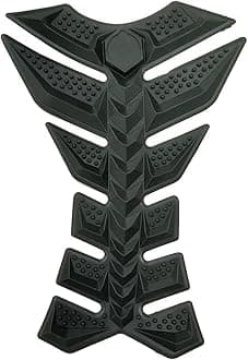 Black Universal Gas Tank Rubber Protector Pad Compatible with Kawasaki Z900 Z800 Z1000 Z250 Z300 Z400 Z750 Z650 Z1000 125 390 690 200 1190 GSXR 600 750 1000 1300 Hayabusa CBR 1100 R1 R6 R3