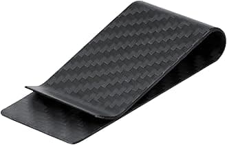 Small Men's Slim Money Clip Stainless Steel Credit Business Card Holder Pocket Cash Wallet