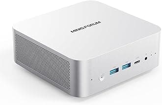 MINISFORUM M1 Pro-125H Mini PC Intel Core Ultra 5 125H (14C/18T, Up to 4.5Ghz), 32GB DDR5 1TB SSD, Mini Computers HDMI2.1/DP1.4/2xUSB4 Quad Display, 2.5G LAN, OCuLink, Dual Speaker/DMIC, WiFi 7, BT5.4