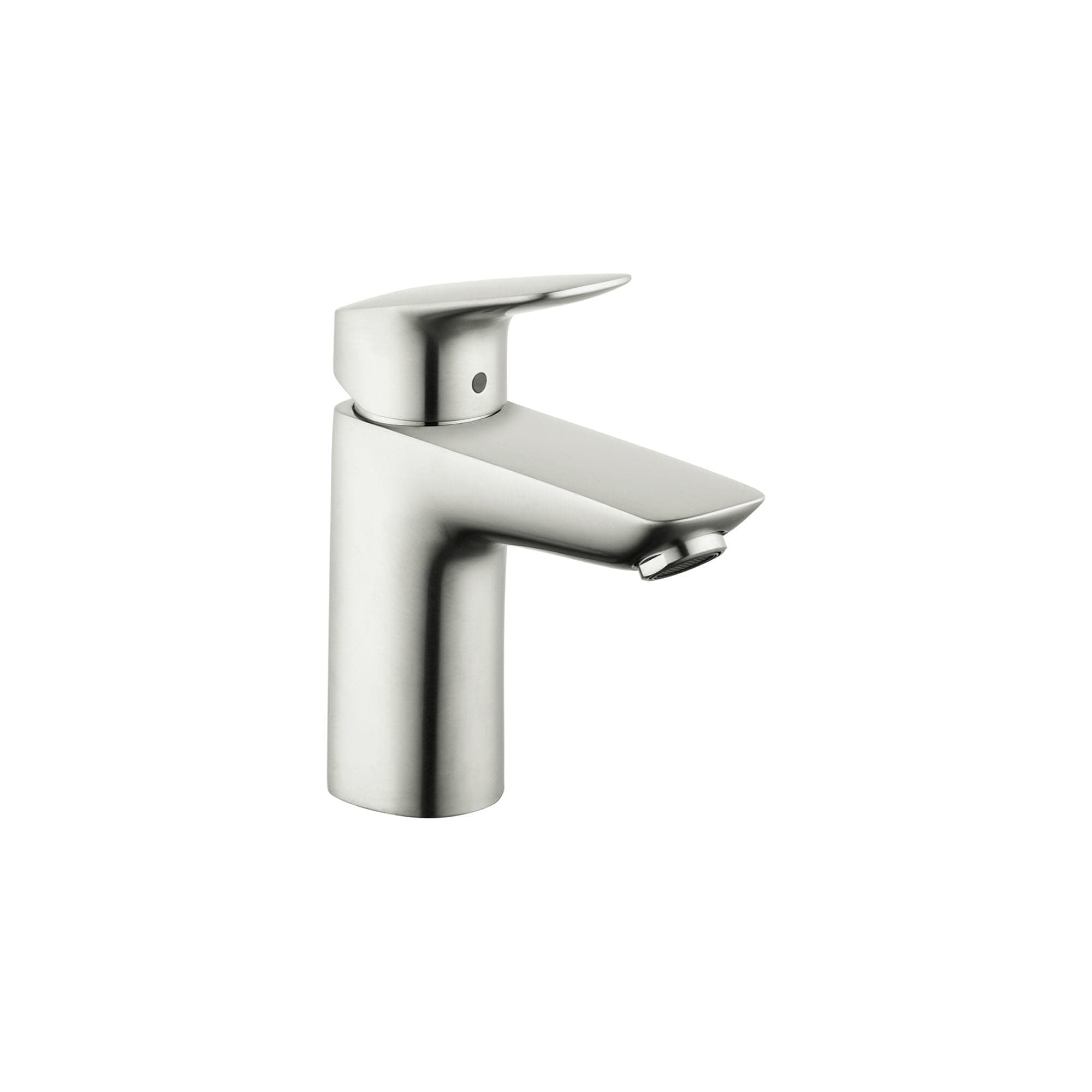 hansgrohe Logis Modern Low Flow Water Saving 1-Handle 1 6-inch Tall Bathroom Sink Faucet in Brushed Nickel, 71100821