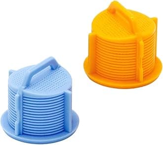 AMI PARTS Plastic UPGRADE AGM73269501 Washer Water Inlet Valve Filter Screen?2 Pcs) Fit For L-G Ken-More Washing Machine, Replace 1810261,AP5202486,PS3618281,EAP3618281