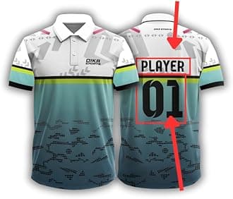 Dika Sports Custom jerseyCricket t-Shirt Breathable Cricket Jersey Printed | 2 Year to 5XL