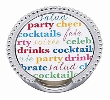 Cheers Beaded Coaster Set