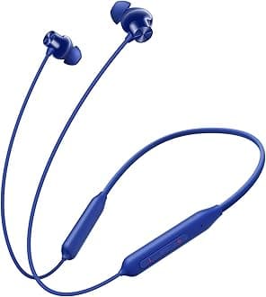 Bullets Wireless Z2 Bluetooth 5.0 in Ear Earphones, Bombastic Bass – 12.4 mm Drivers, 30 Hrs Battery Life (Beam Blue)