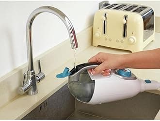 BLACK+DECKER 7in1 Steam Mop with SteamGlove Handheld Steamer (HSMC1361SGP)