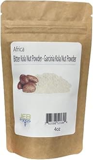JEB FOODS Premium Garcinia Kola Powder - African Bitter Kola Nut Powder, Petit Cola Nut Powder for Wellness Support, Culinary and Traditional Use