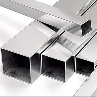 Stainless Steel Square Box Section Tube 5mm 6mm 8mm 10mm 12mm 15mm 20mm 25mm 30mm 35mm 40mm 45mm 50mm 60mm 70mm 80mm 90mm 100mm(10x2x500mm 1pc)