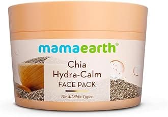Chia Hydra-Calm Face Pack with Chia Seed & Ceramides - 200g | DIY-like Texture | Instant Hydration | Gel Cream Cooling Mask | Free From Harmful Chemicals | All Skin Types