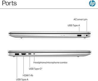HP Pavilion 17 Laptop for Home Office Setup • Intel 8-Core i3 N305 • 8GB DDR4 RAM • 256GB PCIe SSD • Full-Size Keyboard with Numeric Keypad • Up to 10 Hrs Battery Life • Win 11 • No Earbuds