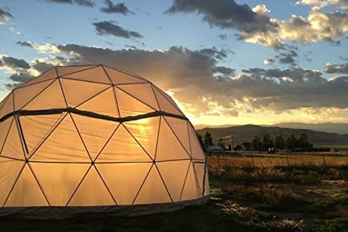 Geodesic Greenhouse 24 FT Diameter Dome