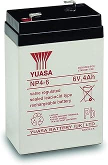NP4-6 Yuasa 4Ah 6v Lead acid battery