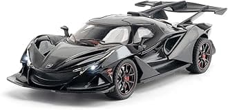 MTG Metro Toys & Gift - Apollo IE | 1:24 Scale | Diecast Model Metal Pull Back Toy car for Kids with Openable Doors & Light, Music Toy Vehicle for Kids 【Colors as Per Stock】