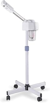 Winado Professional Facial Steamer with Touch Screen, Esthetician Steamer Humidifier Face Spa Mist Steam for Home Beauty Salon, Personal Skin Care Deep Cleaning, White