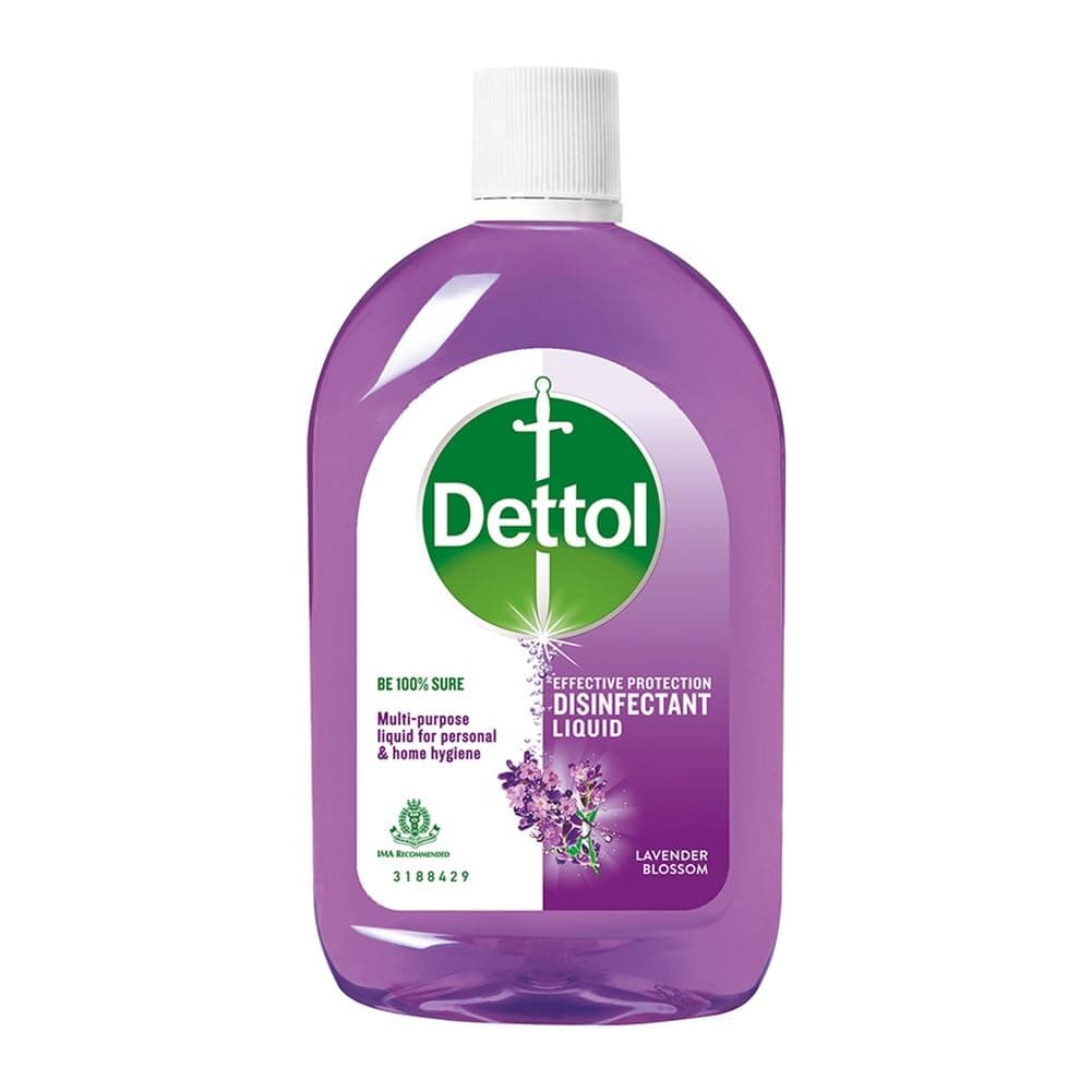 - Multi-Purpose Disinfectant Liquid for Floor & Surface Cleaning, Lavender Blossom Fragrance, 1 L