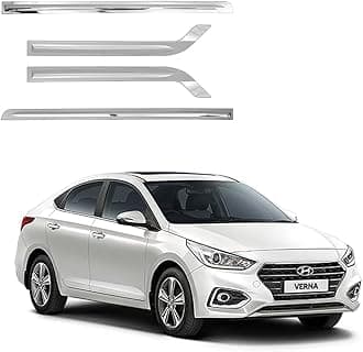 Car Door Body Side Beading/Molding/Cladding for Hyundai Verna 2020 Set of 04