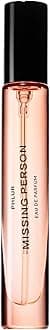 Missing Person Eau de Parfum - Travel Size Perfume for Women & Men Fragrance - Floral Skin Musk Perfume with Bergamot, Musk, Orange & Sandalwood (9.5mL)