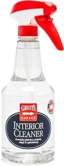 Griot's Garage 10956 Interior Cleaner 22 oz - Safe for All Interior Surfaces - Carpet, Upholstery, Plastic, Etc., Dyes and Additives Free - Perfect for Cars, Trucks, SUVs, RVs, Boats and More!