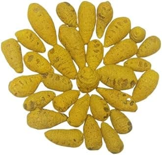 GUNDU MANJAL 500gram Gundu Manjal Round Turmeric for Face and Body Haldi - gives Bright and Glowing Skin - Organic Turmeric