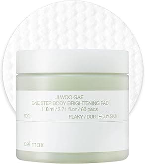 Effective Armpit Cleanser, celimax ONE STEP Body Brightening Pad, 3.72 fl. oz