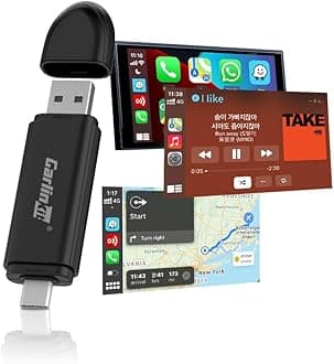 Mini SE Stick, New Upgraded CarPlay Wireless Adapter, Compact Lightweight, Support Bluetooth 5.4, WiFi 6, OTA Update, Easy Setup, Only Fit for Cars with OEM Wired CarPlay (2015-Now)