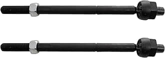 Front Inner Tie Rod Set 2 Piece Compatible with 2011-2014 Volvo S60 16 S60 Cross Country 07-16 S80 16 V60 Cross Country 08-10 V70 10-16 XC60 08-16 XC70