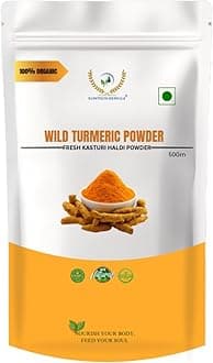 Wild Turmeric Powder (Kasthuri Manjal) for Glowing Skin – 50g |Curcuma Aromatica | Natural Face Pack for Tan Removal, Pimples & Pigmentation