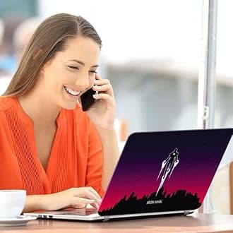 Iron Man NYC Full Vinyl Laptop Skin/Sticker/Cover for 14 Inches Laptops Laminated-Removable-HD Quality Compatible for Hp-Dell-Sony-Lenovo-Asus etc.(13.8x9.6 Inches)