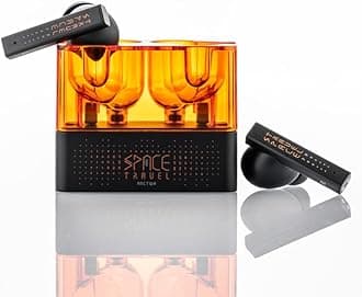 Space Travel TWS Bluetooth 5.3 Headphones, Noise Cancellation, True Wireless, Stereo, IEMs, Black