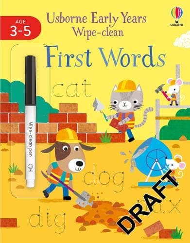 Early Years Wipe-Clean First Words
