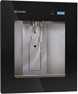 Elkay LBWD06BKK ezH2O Liv Built-in Filtered Water Dispenser, Remote Chiller, Midnight
