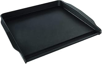 Nordic Ware 19660 Stovetop Backsplash Griddle, Aluminum, Black