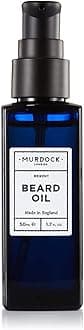 Murdock London Natural Beard Oil for Men - Organic Scent Beard Oil for Healthy growth & Nourishment - Provides Glossy finish - 50 ml