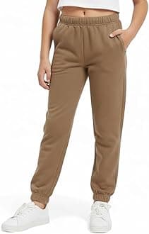 Alan Jones ClothingGirls Fleece Joggers Trackpant | Soft & Warm Winterwear | Casual Lounge & Sports Pants