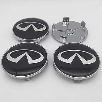 4pcs 60mm Car Hub Centre Caps for Infinity QX50 Q50 Q70 Q70L Q60 QX30 QX60 QX80, Waterproof DustProof Wheel Decoration Cover, Wheel Center Exterior Accessories