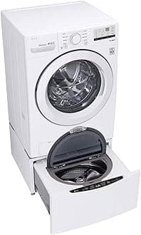 WM3400CW 4.5 cu ft Front-Load Washer – High-Efficiency, LoDecibel™ Quiet Operation, 6Motion™ Technology, White