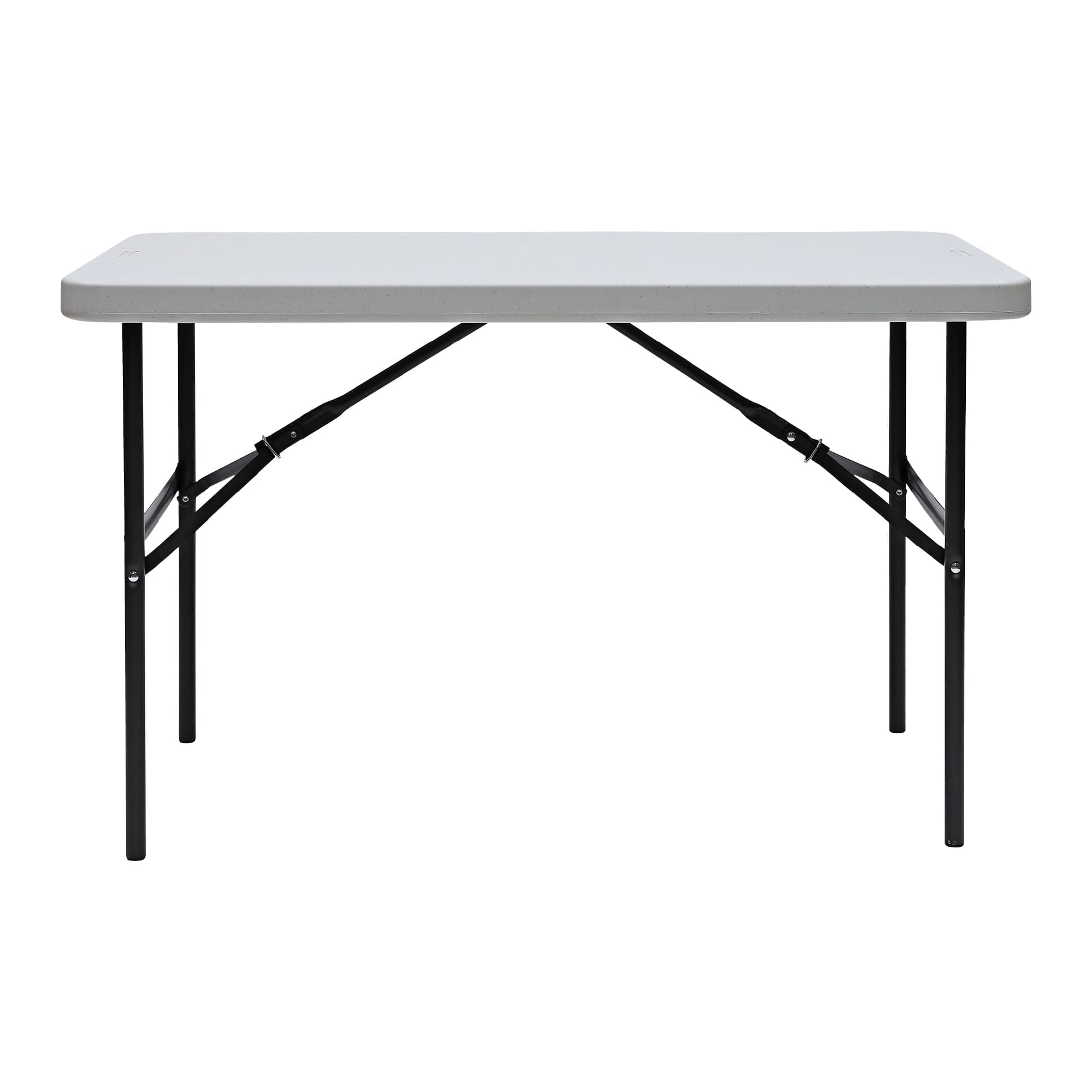 Iceberg 24" x 48" Folding Table, Platinum, IndestrucTable TOO 500 Series (MADE IN USA),65503